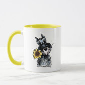 サニーシュナウザークラシック マグカップ (左)