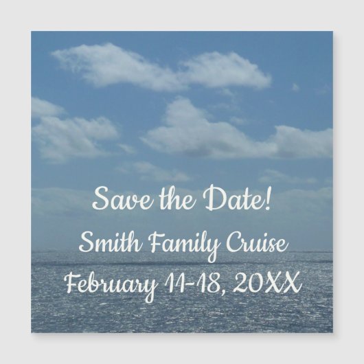 サニーシーカリブのブルー海 (正面)