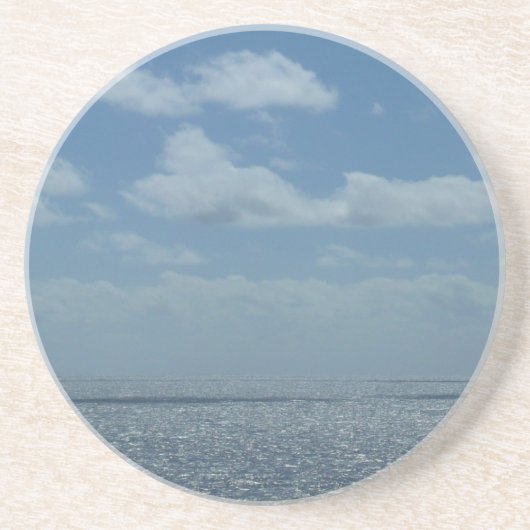 サニーシーカリブのブルー海 コースター (正面)