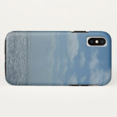 サニーシーカリブのブルー海 Case-Mate iPhoneケース (裏面(横))