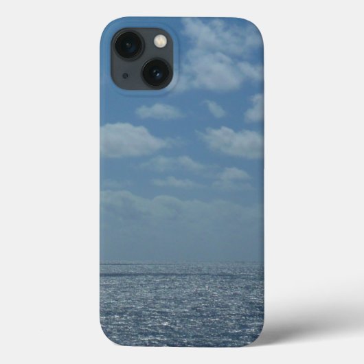 サニーシーカリブのブルー海 Case-Mate iPhoneケース (裏面)
