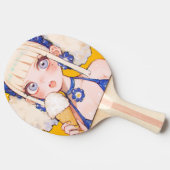 サニースクープVanilla Coneのアニメガール 卓球ラケット (横)