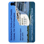 サニースピリットスターンカスタムステートルームドアマーカー マグネット (縦)