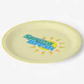 サニースプリングブレイク – ペーパープレート (アングル)