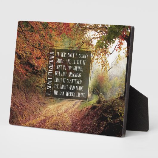 サニースマイル フォトプラーク (側面)