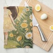 サニーセレーデパーソナライズされた キッチンタオル (四つ折り)