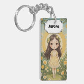 サニーセレーデパーソナライズされた キーホルダー (正面左)