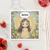 サニーセレーデパーソナライズされた スタンダードランチョンナプキン (インサイチュ)