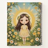 サニーセレーデパーソナライズされた ノートブック (裏面)