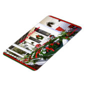 サニーセントオーガスティンフロリダからのメリークリスマス マグネット (左側)