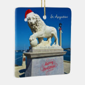 サニーセントオーガスティーヌフロリダからのメリークリスマス セラミックオーナメント (右)