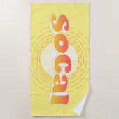 サニーソカル ビーチタオル (正面)