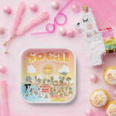 サニーソカル ペーパープレート (パーティー)