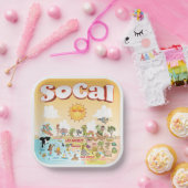 サニーソカル ペーパープレート (パーティー)