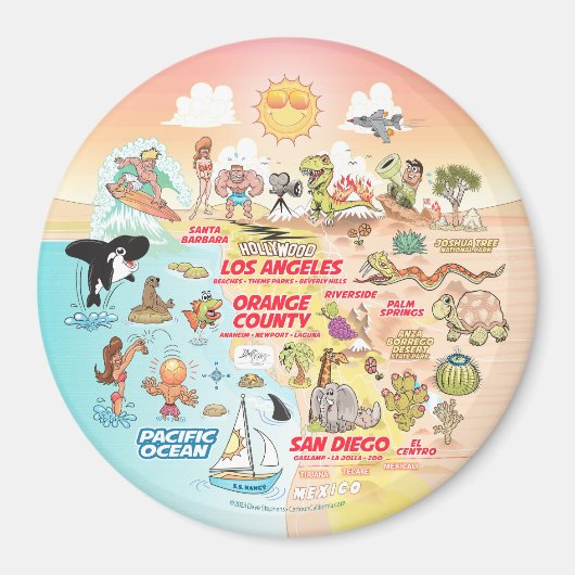 サニーソカル マグネット (正面)