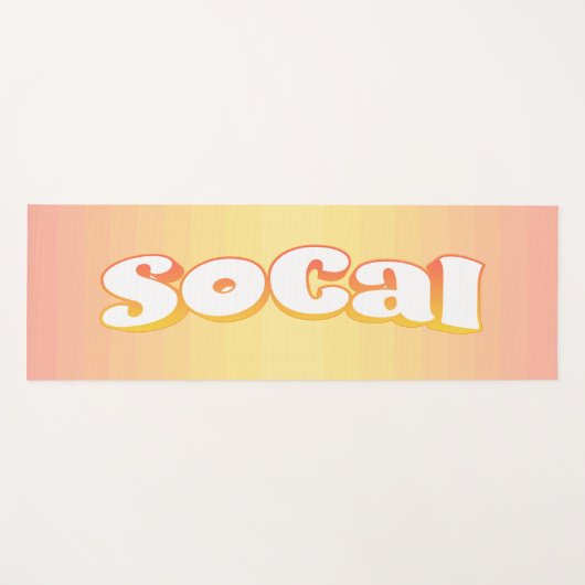 サニーソカル ヨガマット (正面(横))