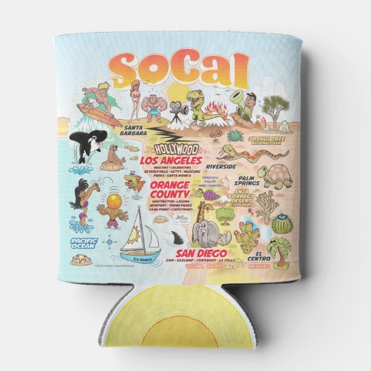 サニーソカル 缶クーラー (裏面)