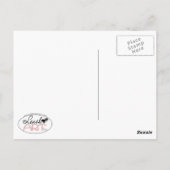 サニーチョコレートラブラドールOff-Leash Art™ ポストカード (裏面)