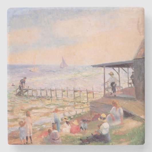 サニーデイアットザビーチ ストーンコースター (正面)