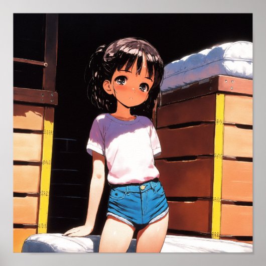 サニーデイアニメガール ポスター (正面)