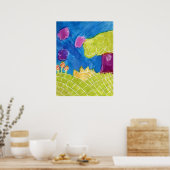 サニーデイアートポスタープリント ポスター (キッチン)