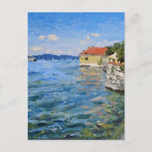 サニーデイオンレイクコンスタンス（南ドイツ） ポストカード (正面)