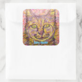 サニーデイキャットヘイ・ダード スクエアシール (バッグ)