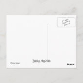 サニーデイキャットヘイ・ダード ポストカード (裏面)