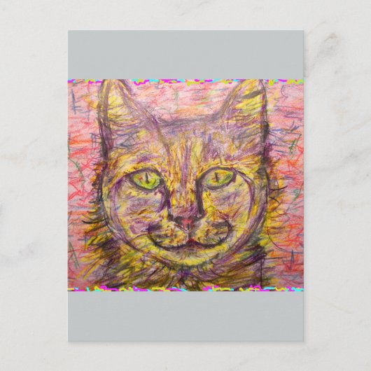 サニーデイキャットヘイ・ダード ポストカード (正面)