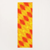 サニーデイジーイカットトゥーサングリア ヨガマット (裏面)