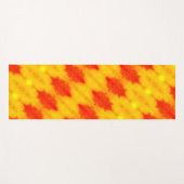 サニーデイジーイカットトゥーサングリア ヨガマット (正面(横))