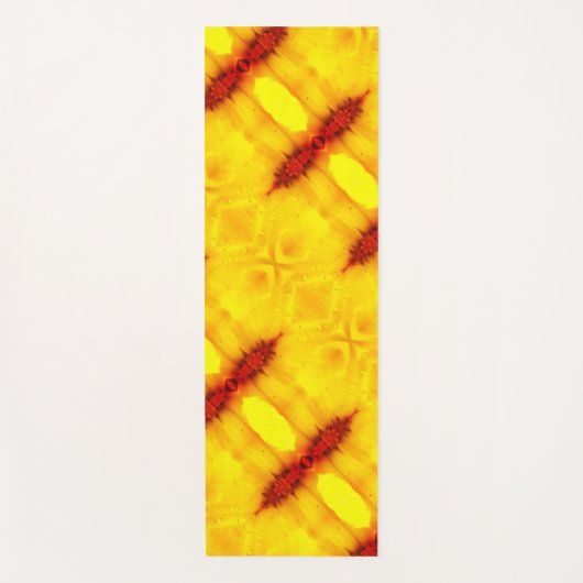 サニーデイジーイカットトゥーポフレコレータ ヨガマット (正面)