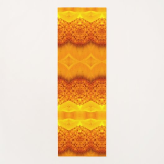 サニーデイジーイカットポーフ ヨガマット (正面)