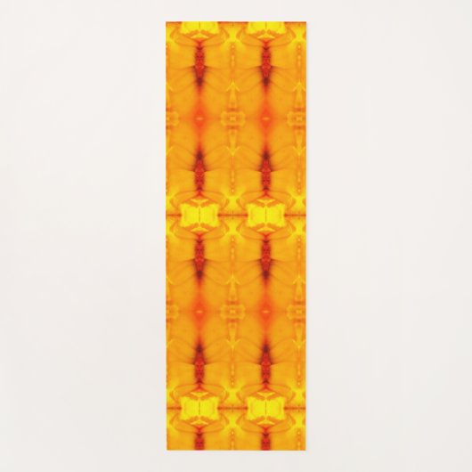 サニーデイジーイカットレコレータ ヨガマット (正面)