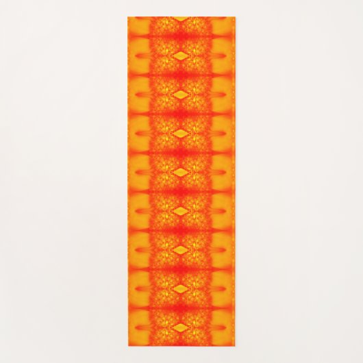 サニーデイジーイカット5サングリア ヨガマット (正面)