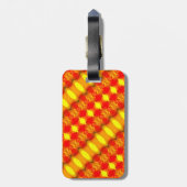 サニーデイジーイカットtoo6マイアミ ラゲッジタグ (裏面縦)