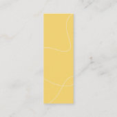 サニーデイジーカスタマイズ可能ミニブックマーク コーリングカード (裏面)