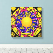 サニーデイズ キャンバスプリント (インサイチュ (ウッドフロア))