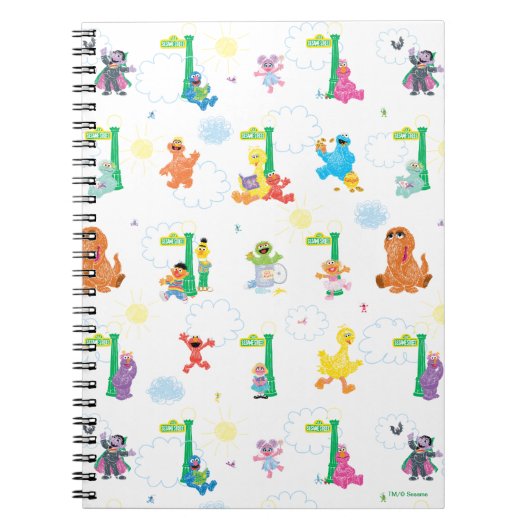 サニーデイセサミストリート ノートブック (正面)