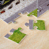 サニーデイレッドカボースブレインゲームギフト ジグソーパズル (側面)