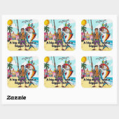 サニーデイ魚釣りアドベンチャー スクエアシール (シート)