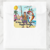 サニーデイ魚釣りアドベンチャー スクエアシール (バッグ)