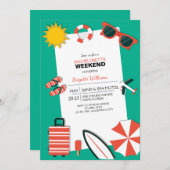 サニートラベルズ招待状 招待状 (正面/裏面)