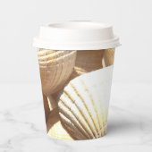 サニートロピカルシーシェルビーチ結婚式パーティー 紙コップ (裏面)