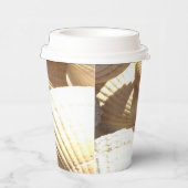 サニートロピカルシーシェルビーチ結婚式パーティー 紙コップ (右)