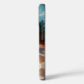 サニートロピカルビーチパームツリーズ Case-Mate iPhoneケース (裏面 / 左)