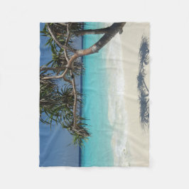 サニートロピカルビーチ海楽園 フリースブランケット