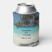 サニートロピカルビーチ海結婚パラダイス 缶クーラー (缶裏面)