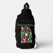 サニーバッター：クール野球の姉妹 スリングバッグ (正面)