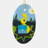 サニーバニー セラミックオーナメント (右)